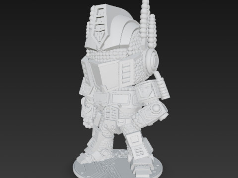 Optimus Prime Knit Style 3D Print Model 3D प्रिंट मॉडल