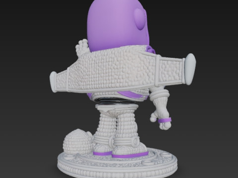 Buzz Lightyear Knit Figure To Infinity and Knitting 3D Принт Модель