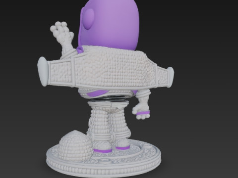 Buzz Lightyear Knit Figure To Infinity and Knitting 3D Принт Модель