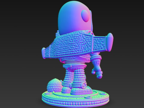 Buzz Lightyear Knit Figure To Infinity and Knitting 3D Принт Модель