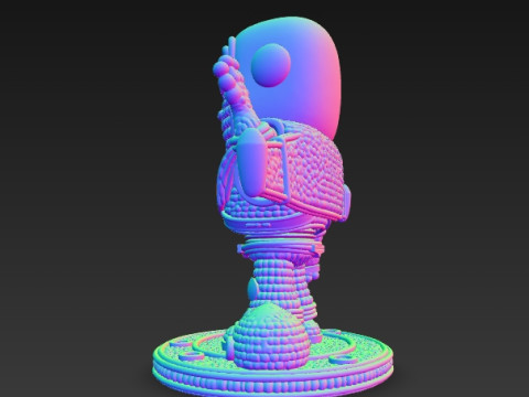 Buzz Lightyear Knit Figure To Infinity and Knitting 3D Принт Модель