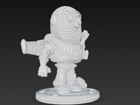 Buzz Lightyear Knit Figure To Infinity and Knitting 3D Принт Модель