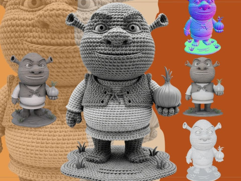 Buzz Lightyear Knit Figure To Infinity and Knitting 3D Print Model