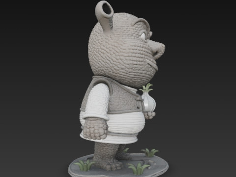 Buzz Lightyear Knit Figure To Infinity and Knitting Modelo de Impressão 3D