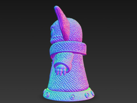 Grogu Knit Figure The Cutest Form of the Force Modelo de impresión 3D