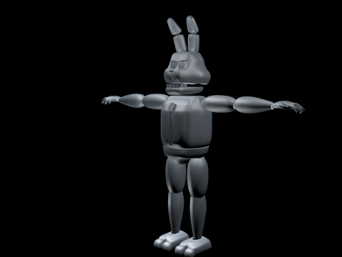 Animatronic Costume 3D Model