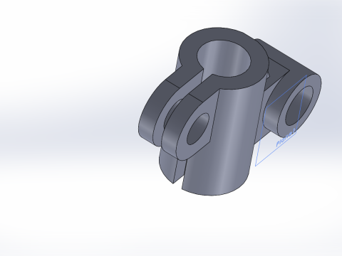 Piece screw 3D 모델