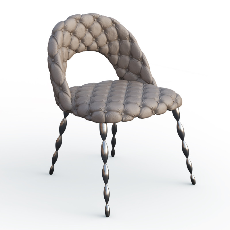 Cornelio Cappellini Holly Chair 3D-Modell .c4d .max .obj .3ds .fbx .stl .blend 