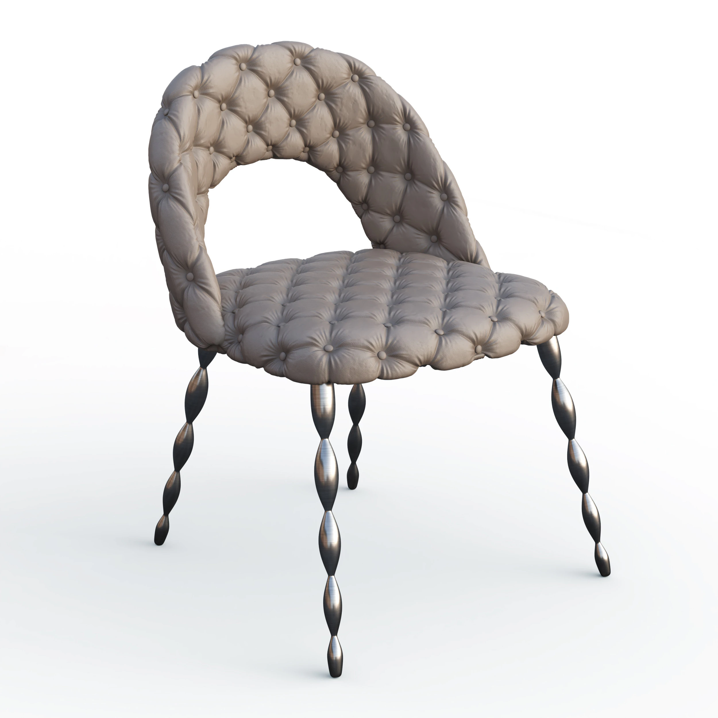 Cornelio Cappellini Holly Chair 3D Model .c4d .max .obj .3ds .fbx .stl .blend