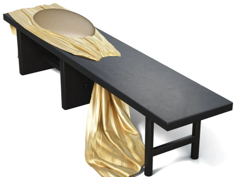 The Roman Bench 3D Model