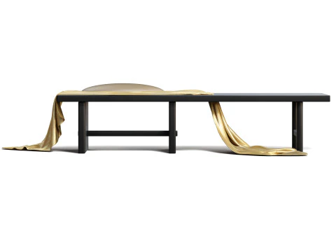 The Roman Bench 3D Model