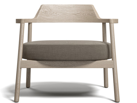 BT Alek Lounge Armchair 3D-Modell