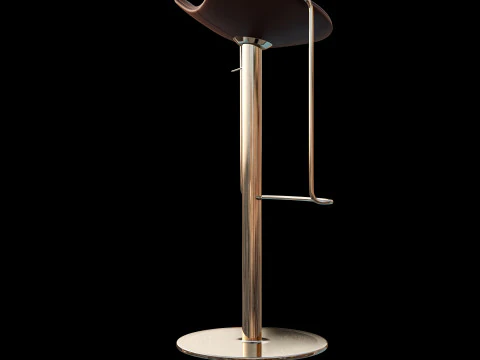 Serena Casa Bar Stool 3D Model