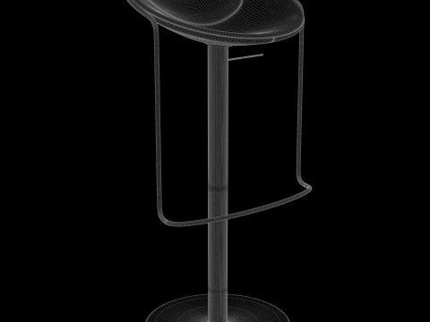 Serena Casa Bar Stool 3D Model