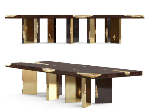 Boca Do Lobo Empire Dining Table 3D Model