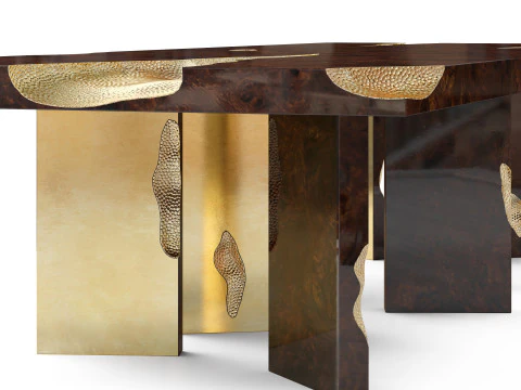 Boca Do Lobo Empire Dining Table 3D Model