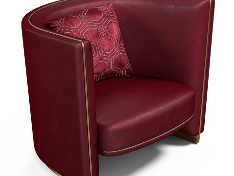 Fauteuil essentiel Elie Saab Modèle 3D