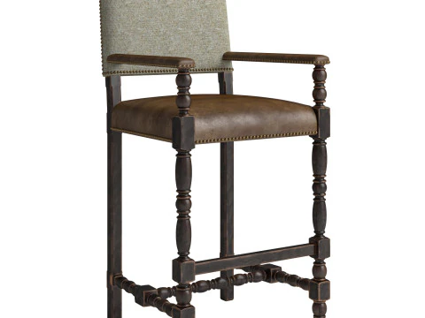 Casella barkruk 3D Model