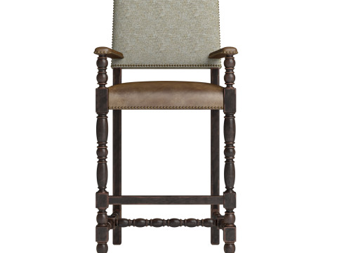 Casella Bar Stool Model 3D