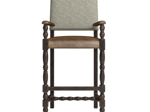 Casella Bar Stool 3D Model