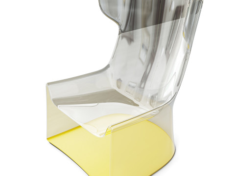 轻质摇滚扶手椅 3D 模型