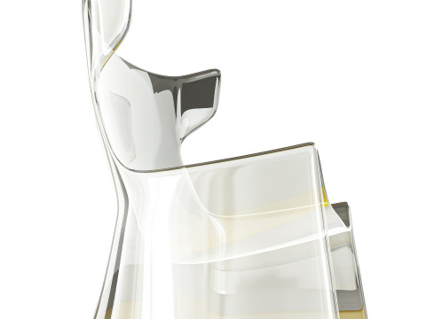 轻质摇滚扶手椅 3D 模型