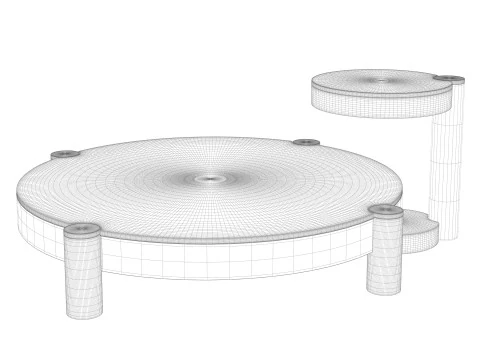 Nora Hessentia Table 3D Model