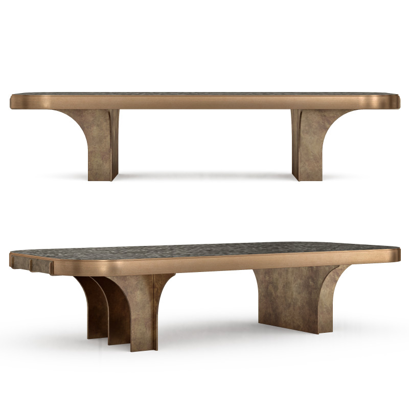 Novocastrian wilton mews coffee table 3D 模型 .c4d .max .obj .3ds .fbx .stl .blend 