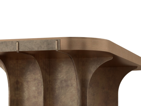 Novocastrian wilton mews coffee table 3D 模型