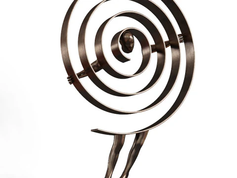 Scultura di Jean Corby Modello 3D