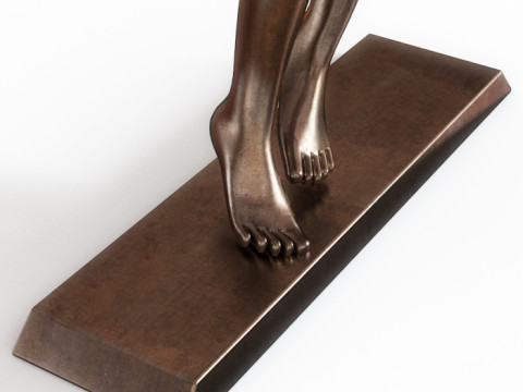 Jean Corby Sculpture Modello 3D