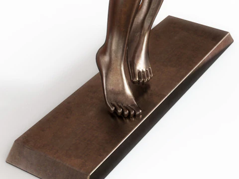 Jean Corby Sculpture 3D Model