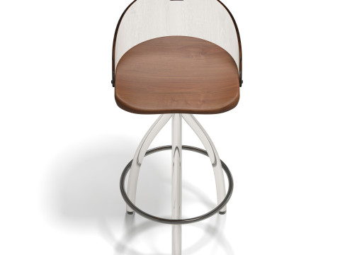 Acrylic Lucite Bar Stool 3D मॉडल