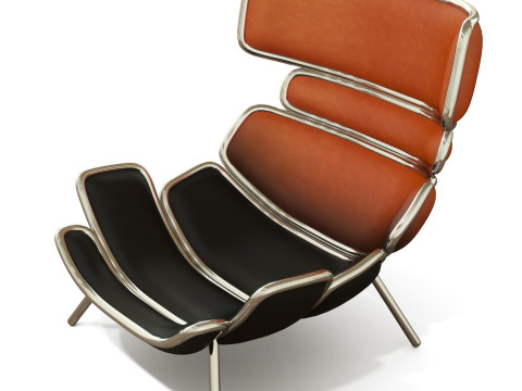 Lobster Armchair by Elie Saab 3D Модель