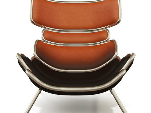Lobster Armchair by Elie Saab 3D Модель