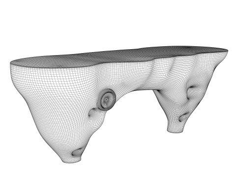 Calypsa Sideboard 3D Model