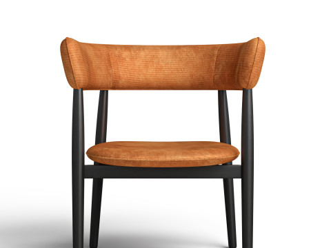 Maison Lamassu Virgola Chair 3D Model