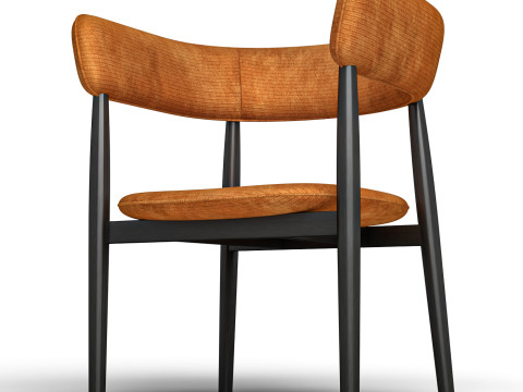 Maison Lamassu Virgola Chair 3D Model