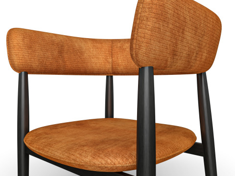 Maison Lamassu Virgola Chair 3D Model