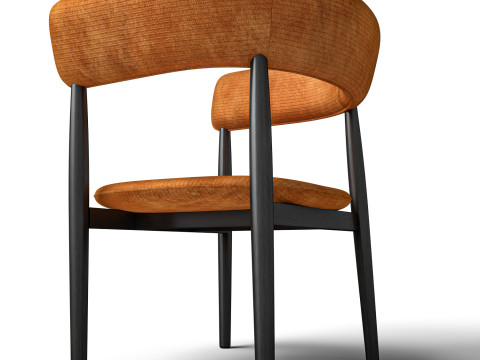 Maison Lamassu Virgola Chair 3D Model
