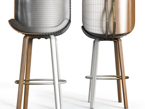 Bar Stool 3D Model