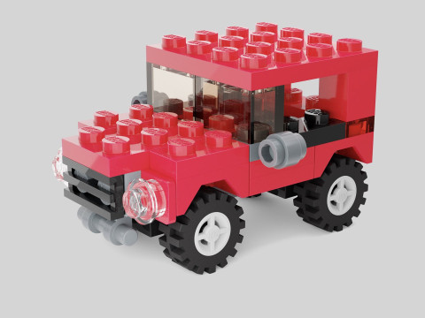 LEGO CREATOR Jeep 7803 3D Model