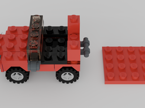 LEGO CREATOR Jeep 7803 3D Model