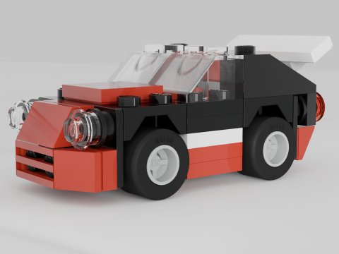 LEGO CREATOR Fast Car 30187 3D Model
