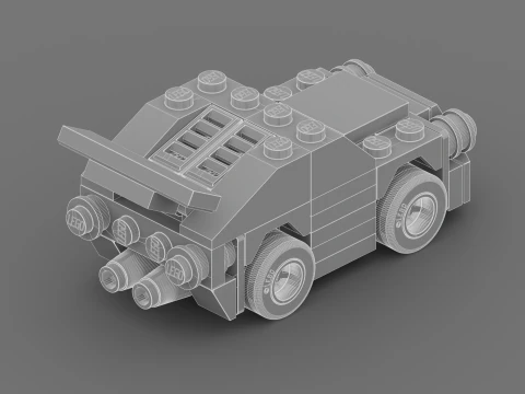 LEGO CREATOR Fast Car 30187 3D Model