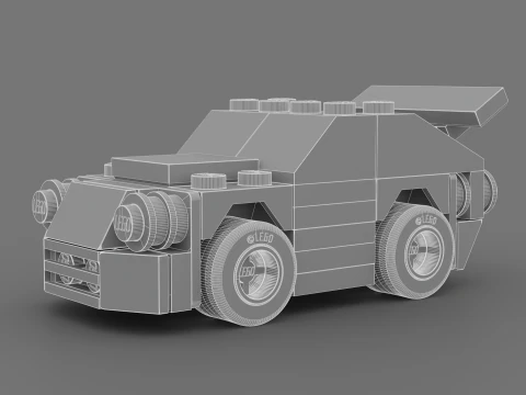 LEGO CREATOR Fast Car 30187 3D Model