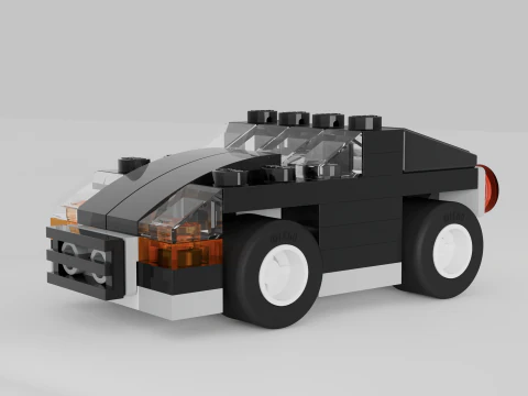 LEGO CREATOR Little Car 30183 3D Model