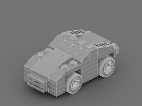 LEGO CREATOR Carrinho 30183 Modelo 3D