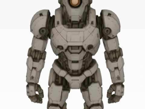 NeuroMech-01 Modello 3D