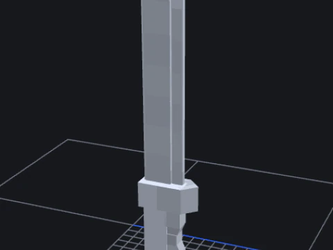 Bayonet2 3D Model